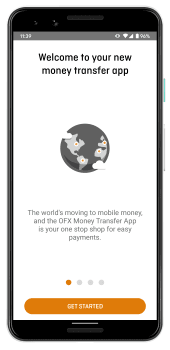 OFX app screenshot