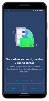 Wise app screenshot